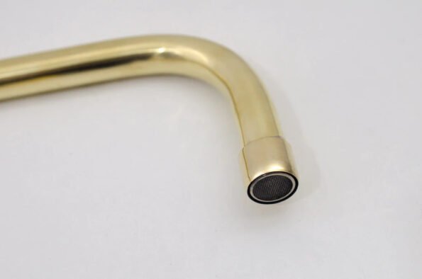 Unlacquered Brass Kitchen Wall Mount Faucet ISF43, Laundry Faucet - Image 6