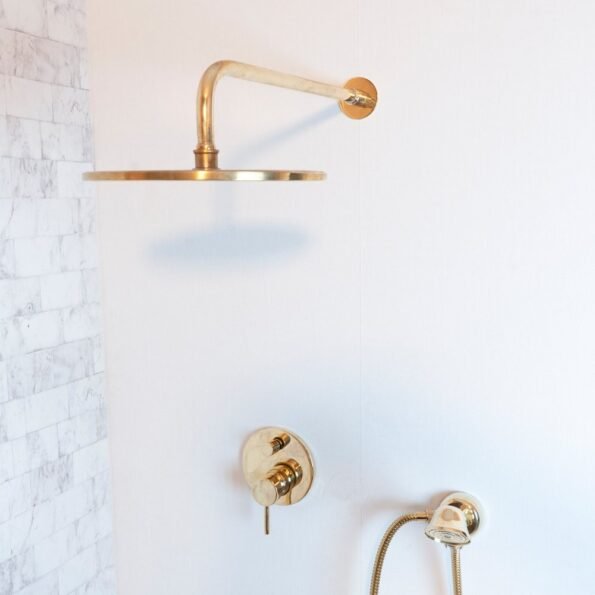 Antique Brass Concealed Shower - Image 4