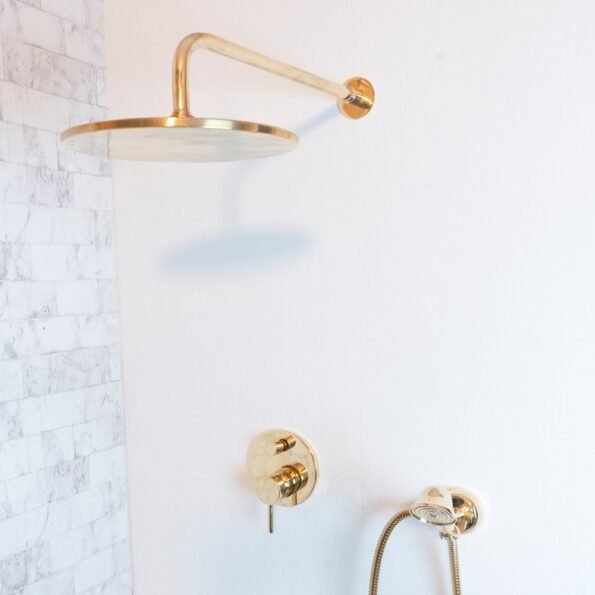 Antique Brass Concealed Shower - Image 5