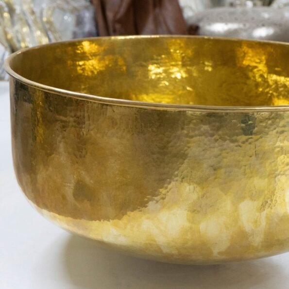 Solid Brass Round Vessel Sink - Image 2