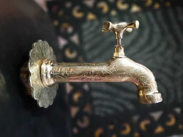 maroccan brass faucet, 100%handmade faucet,unique moroccan design,beautifully - Image 3