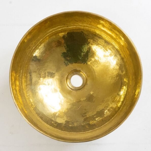 Solid Brass Round Vessel Sink - Image 6