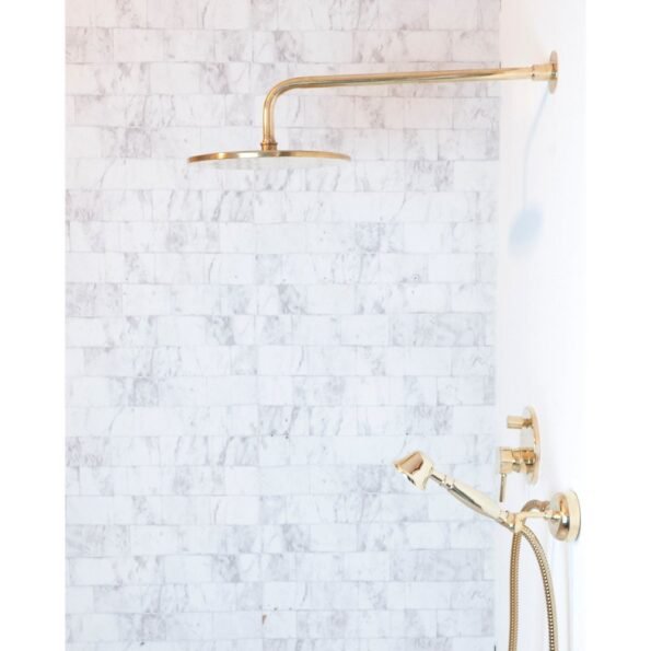 Antique Brass Concealed Shower - Image 9