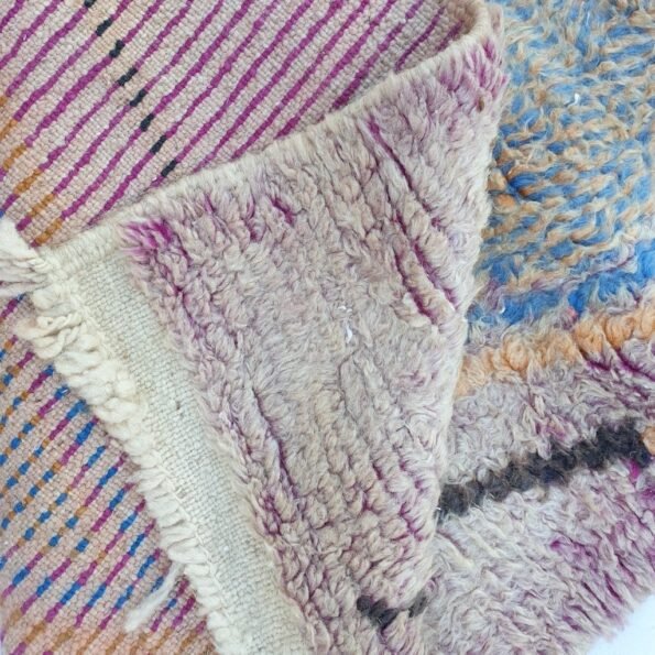 AJIBA Runner | 10'9x2'5 Ft | 3,31x0,75 m | Moroccan Colorful Rug | 100% wool handmade - Image 5