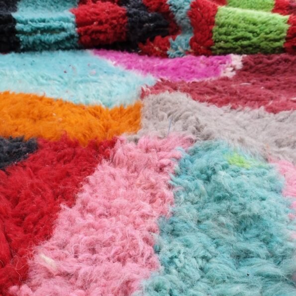 ALIN | 10x6'5 Ft | 3x2 m | Moroccan Colorful Rug | 100% wool handmade - Image 3