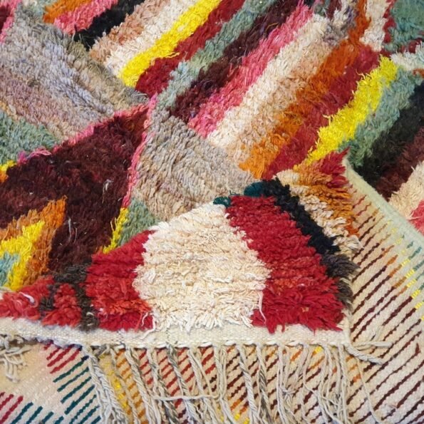 ALYCH | 10x6'6 Ft | 3x2 m | Moroccan Colorful Rug | 100% wool handmade - Image 6
