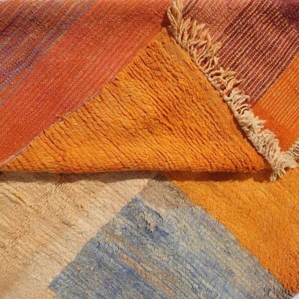 AMASTI | 8'27x5'45 Ft | 2,52x1,66 m | Moroccan Colorful Rug | 100% wool handmade - Image 5