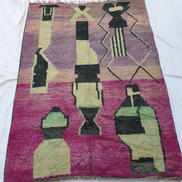 AYSSI | 9'8x6'9 Ft | 2,98x2,11 m | Moroccan Colorful Rug | 100% wool handmade - Image 4