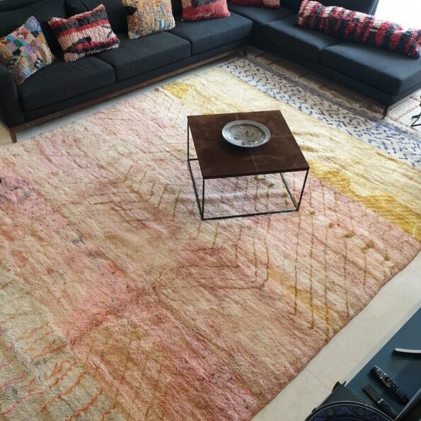 Customized BELADA | 10'x8' Ft | Moroccan Beni Mrirt Rug | 100% wool handmade - Image 2