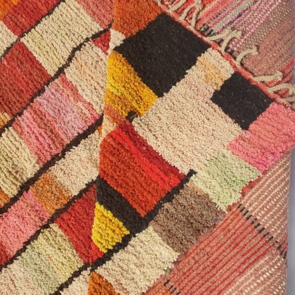 Customized DAMA | 9'5x7 Ft | 3x2 m | Moroccan Colorful Rug | 100% wool handmade - Image 5