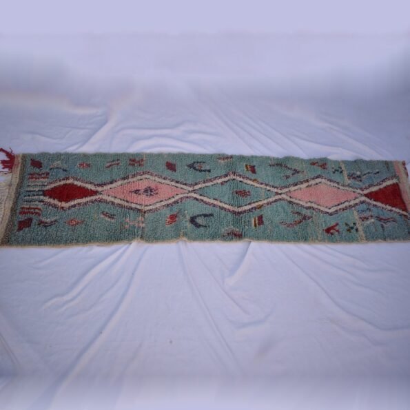Customized KSAR Runner | 10x2 Ft | Moroccan Colorful Rug | 100% wool handmade - Image 8
