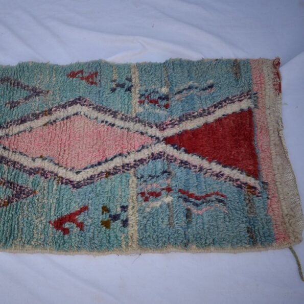 Customized KSAR Runner | 10x2 Ft | Moroccan Colorful Rug | 100% wool handmade - Image 5