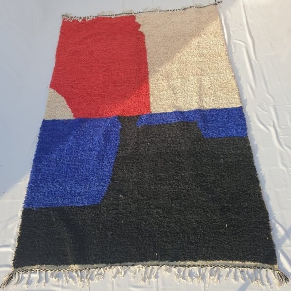 Customized SAADIA | 10x6 Ft | 3x2 m | Moroccan Colorful Rug | 100% wool handmade - Image 4