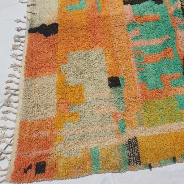 CUSTOMIZED SIMIGRANA | 2x3 m | Moroccan Colorful Rug | 100% wool handmade - Image 2