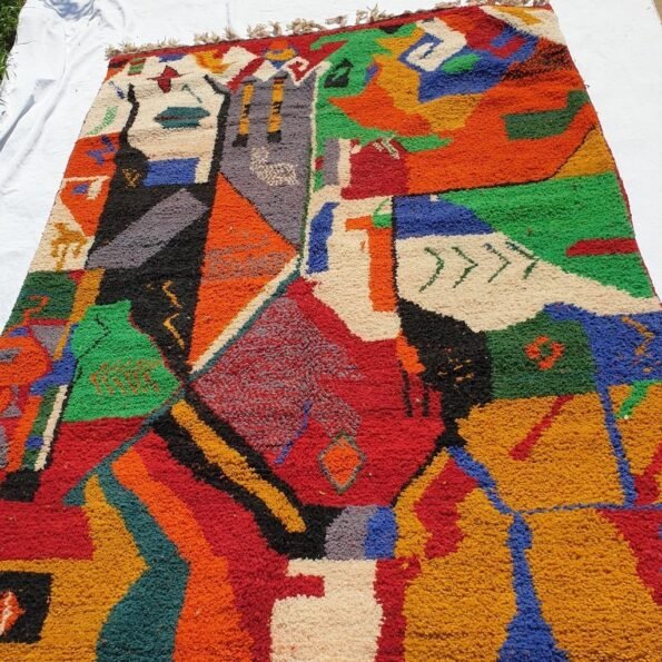 CUSTOMIZED TAMARA | 10'x6'5 Ft | Moroccan Colorful Rug | 100% wool handmade - Image 5
