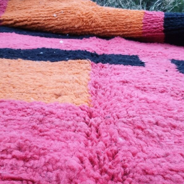 DIALI | 6x9'4 Ft | 2,88x1,84 m | Moroccan Beni Ourain Rug | 100% wool handmade - Image 3