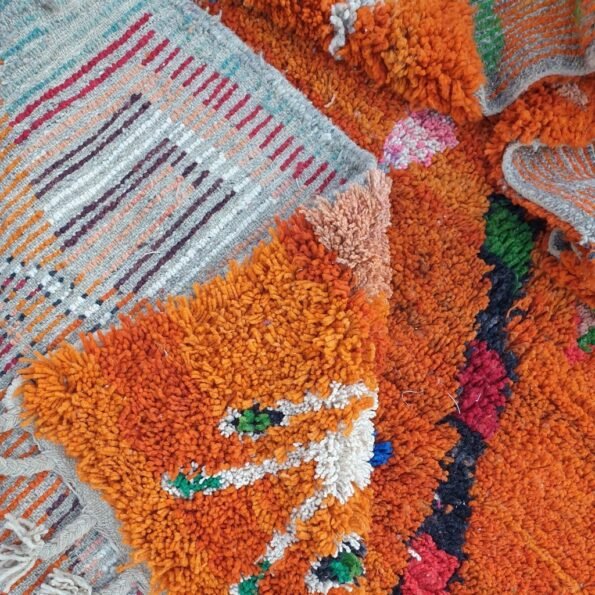 DKHAMA | 9'5x6'5 Ft | 3x2 m | Moroccan Colorful Rug | 100% wool handmade - Image 5