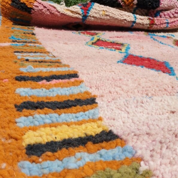 ERGUEZ | 8'4x5 Ft | 2,50x1,50 m | Moroccan Colorful Rug | 100% wool handmade - Image 6