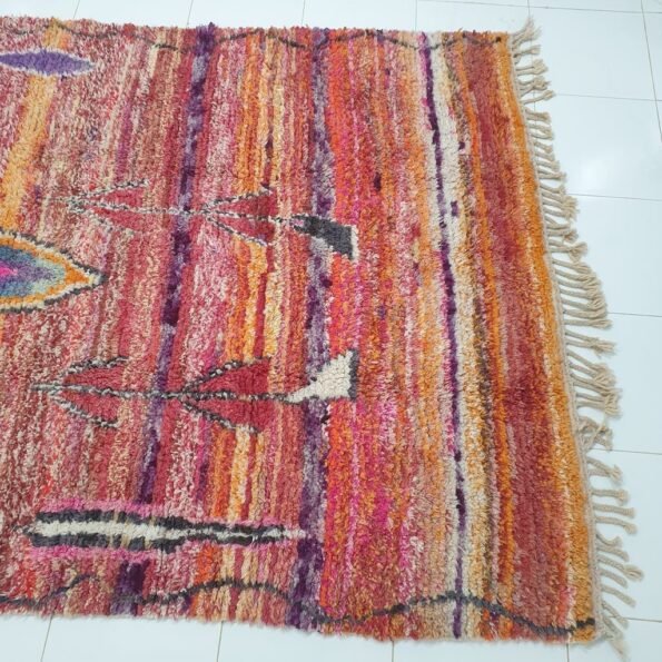 FONON | 9'6x6'3 Ft | 2,92x1,91 m | Moroccan Colorful Rug | 100% wool handmade - Image 3