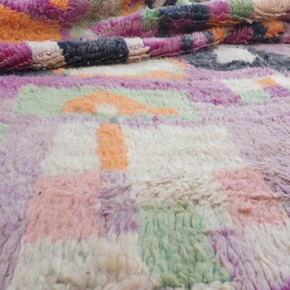 HEJRIYA | 9'9x6'5 Ft | 3x2 m | Moroccan Colorful Rug | 100% wool handmade - Image 3