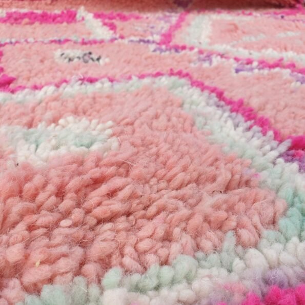 HYBA | 10x6'5 ft | 3x2 m | Moroccan VINTAGE STYLE Colorful Rug | 100% wool handmade - Image 3