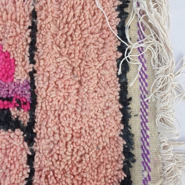 HYBA | 10x6'5 ft | 3x2 m | Moroccan VINTAGE STYLE Colorful Rug | 100% wool handmade - Image 7