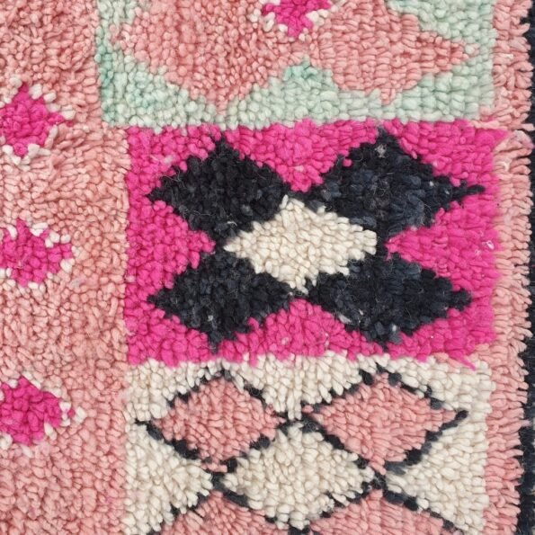 HYBA | 10x6'5 ft | 3x2 m | Moroccan VINTAGE STYLE Colorful Rug | 100% wool handmade - Image 8