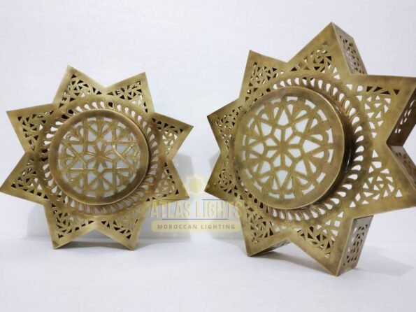 Moroccan Wall Light - Handmade Brass Wall Lights Moroccan Wall Lighting Decor - Image 4