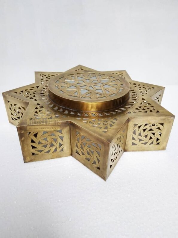 Moroccan Wall Light - Handmade Brass Wall Lights Moroccan Wall Lighting Decor - Image 5