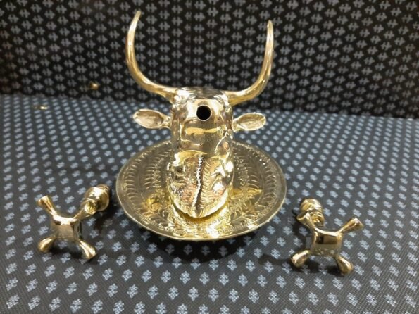 Brass Toro Head Shaped Faucet, 100% Handmade, Antique Moroccan Design - Image 5