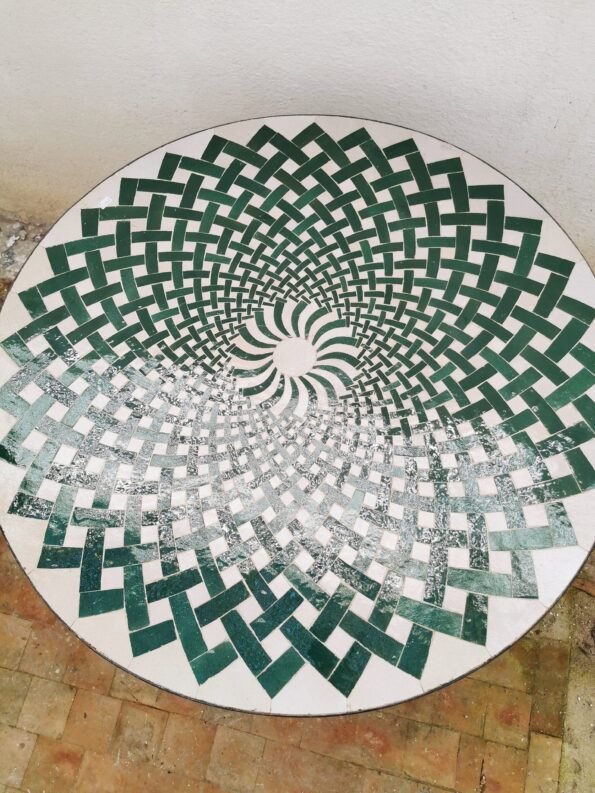 CUSTOMIZABLE Mosaic Table - Crafts Mosaic Table - Mosaic Table Art - Mid Century Mosaic Table - Image 5