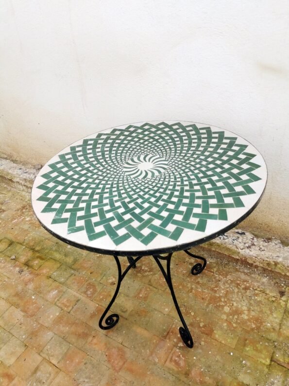 CUSTOMIZABLE Mosaic Table - Crafts Mosaic Table - Mosaic Table Art - Mid Century Mosaic Table - Image 7