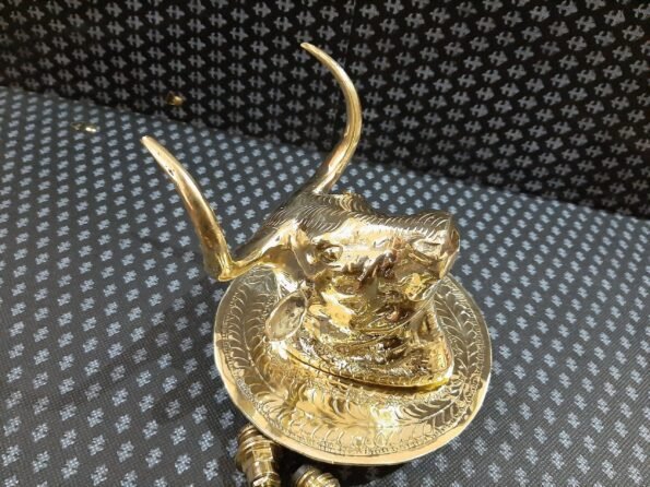 Brass Toro Head Shaped Faucet, 100% Handmade, Antique Moroccan Design - Image 3