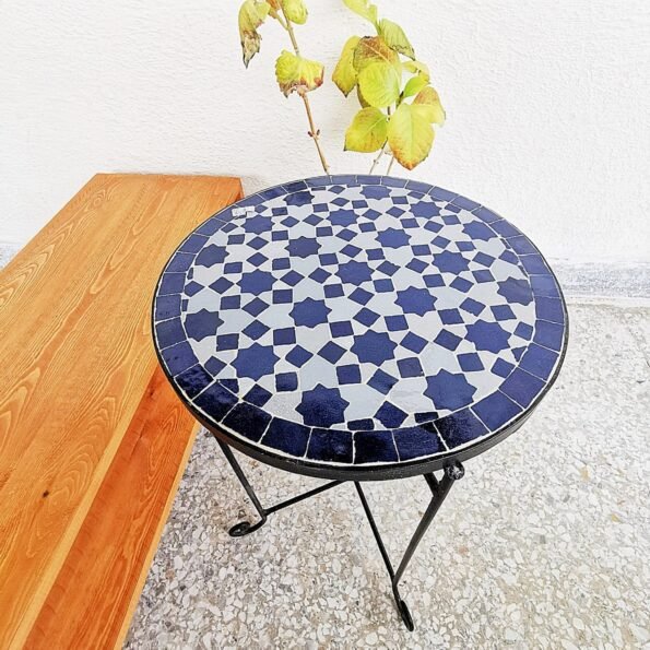 CUSTOMIZABLE Garden Patio Handmade Outdoor Decor Table  - CUSTOM Mid Century Table