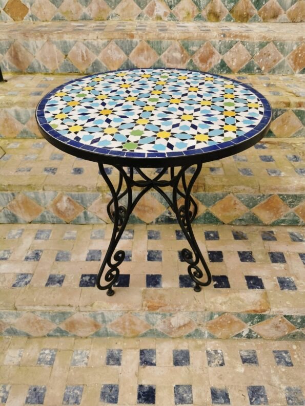 CUSTOMIZABLE Mosaic Table - Crafts Mosaic Table - Mosaic Table Art - Mid Century Mosaic Table - Image 7