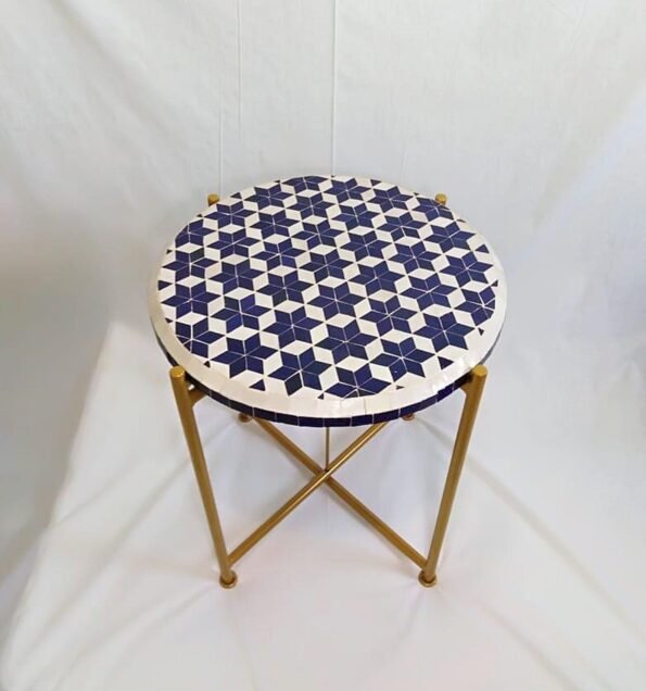 CUSTOMIZABLE Mosaic Table - Crafts Mosaic Table - Mosaic Table Art - Mid Century Mosaic Table - Image 11