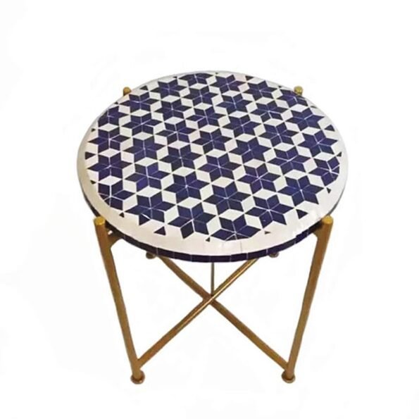 CUSTOMIZABLE Mosaic Table - Crafts Mosaic Table - Mosaic Table Art - Mid Century Mosaic Table