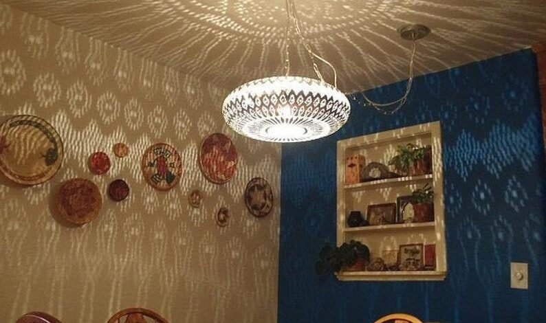 Moroccan Brass Chandelier