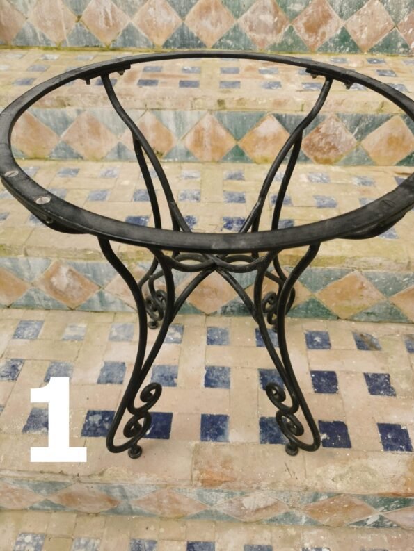 Handmade Outdoor Table - Image 9