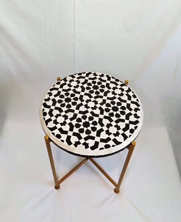 CUSTOMIZABLE Mosaic Table - Crafts Mosaic Table - Mosaic Table Art - Mid Century Mosaic Table - Image 14