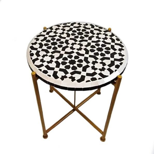 CUSTOMIZABLE Mosaic Table - Crafts Mosaic Table - Mosaic Table Art - Mid Century Mosaic Table