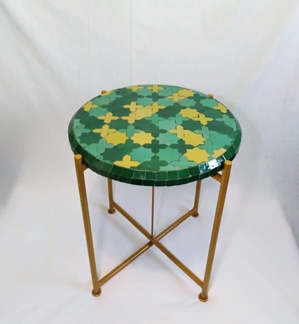 CUSTOMIZABLE Mosaic Table - Crafts Mosaic Table - Mosaic Table Art - Mid Century Mosaic Table - Image 11