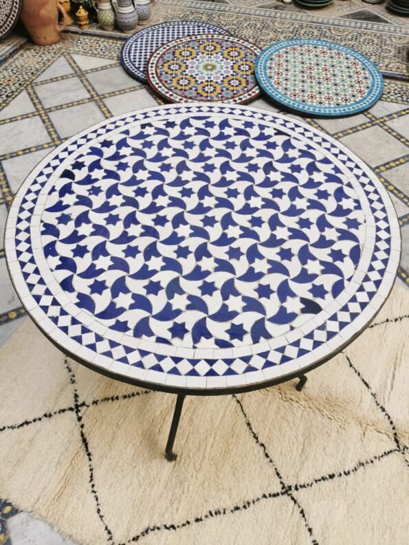 CUSTOMIZABLE Mosaic Table - Crafts Mosaic Table - Mosaic Table Art - Mid Century Mosaic Table - Image 7