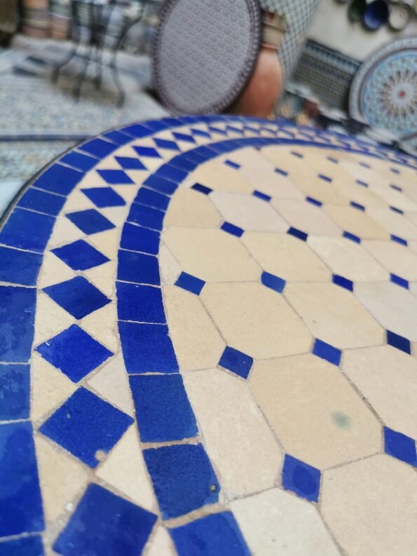 CUSTOMIZABLE Mosaic Table - Crafts Mosaic Table - Mosaic Table Art - Mid Century Mosaic Table - Image 8