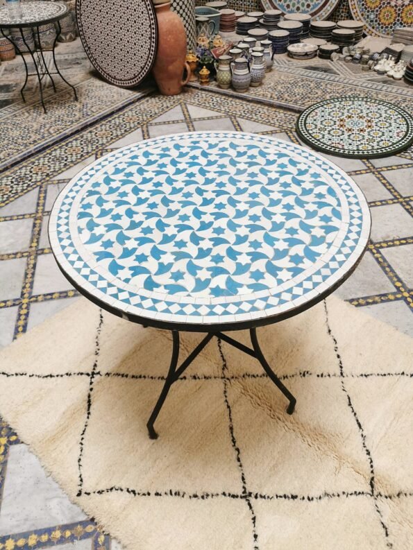 CUSTOMIZABLE Mosaic Table - Crafts Mosaic Table - Mosaic Table Art - Mid Century Mosaic Table - Image 6