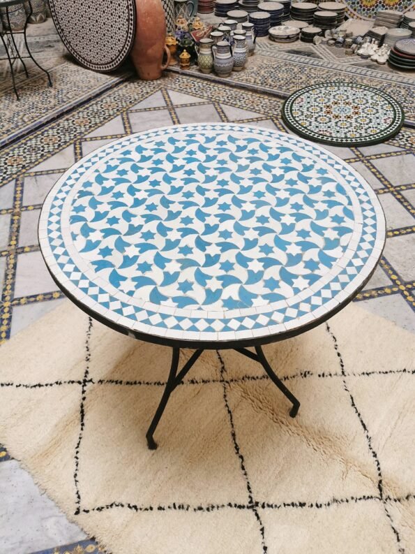 CUSTOMIZABLE Mosaic Table - Crafts Mosaic Table - Mosaic Table Art - Mid Century Mosaic Table - Image 7