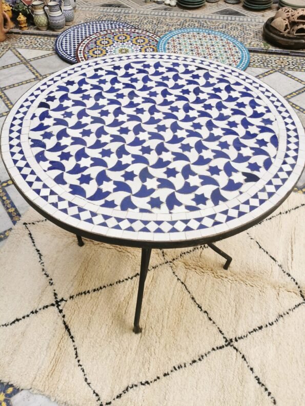 CUSTOMIZABLE Mosaic Table - Crafts Mosaic Table - Mosaic Table Art - Mid Century Mosaic Table - Image 5