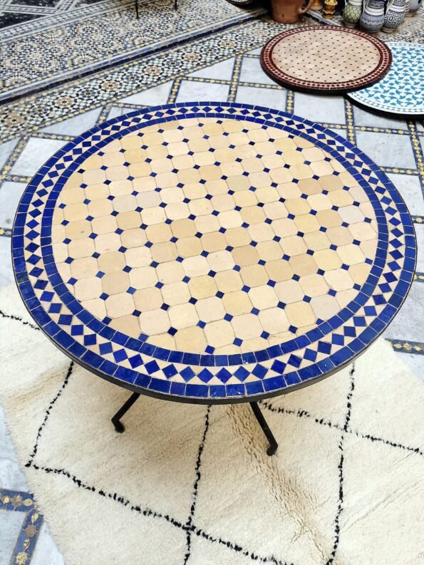 CUSTOMIZABLE Mosaic Table - Crafts Mosaic Table - Mosaic Table Art - Mid Century Mosaic Table - Image 5