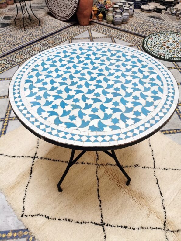 CUSTOMIZABLE Mosaic Table - Crafts Mosaic Table - Mosaic Table Art - Mid Century Mosaic Table - Image 5