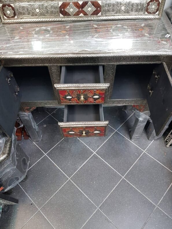 Moroccan Berber Console with Mirror - Image 6